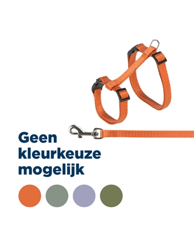 Trixie Kattentuig Met Riem Assorti