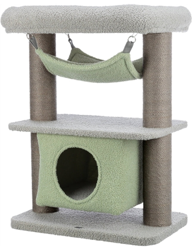 Trixie Kitten Krabpaal Lunito Grijs / Mintgroen