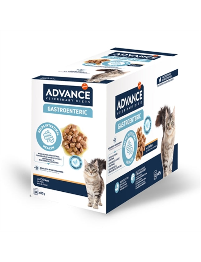 Advance Veterinary Diet Cat Gastroenteric Spijsvertering 12X85 Gr