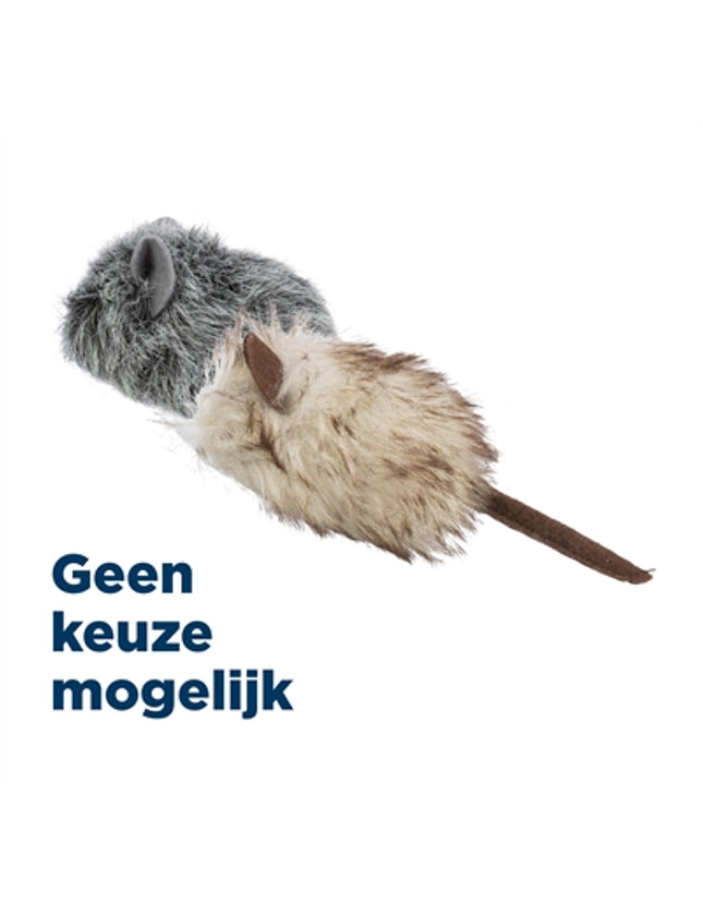 Trixie Muis Pluche Catnip Voor Katten Assorti