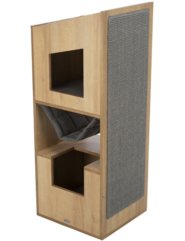 Trixie Citystyle Cat Tower Bruin / Grijs