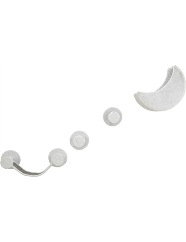 Trixie Katten Klimset Voor Aan De Muur 4 Klimplekken Wit / Grijs