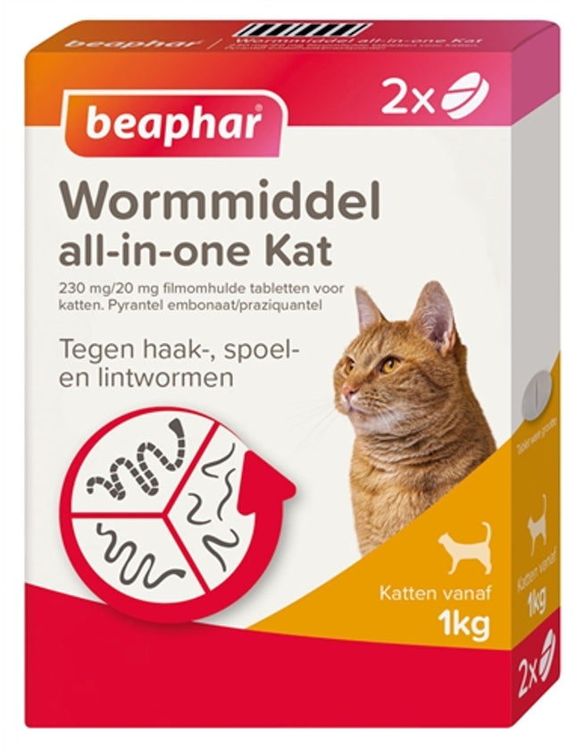 Beaphar Wormmiddel All-In-One Kat