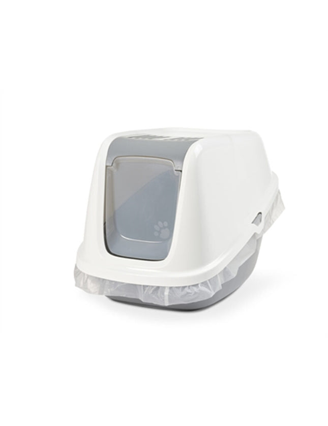 Savic Kattenbak Nestor Giant Wit / Lichtgrijs