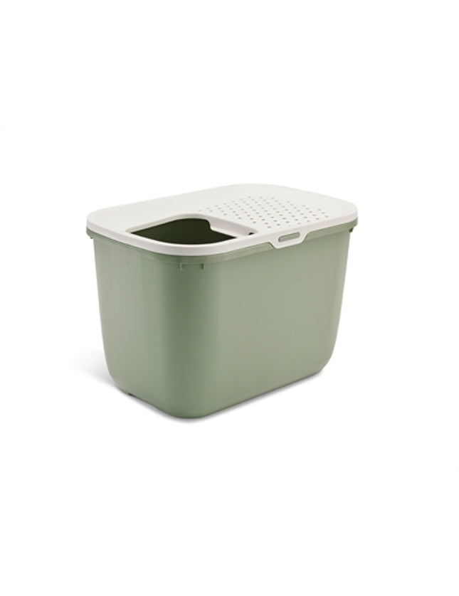 Savic Kattenbak Hop In Botanical Groen