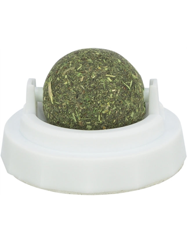 Trixie Catnip Bal Met Houder Zelfklevend