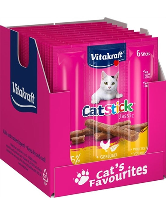Vitakraft Cat-Stick Mini Gevogelte Met Lever
