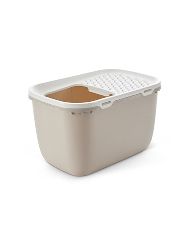 Savic Kattenbak Hop In Giant Wit / Mokka