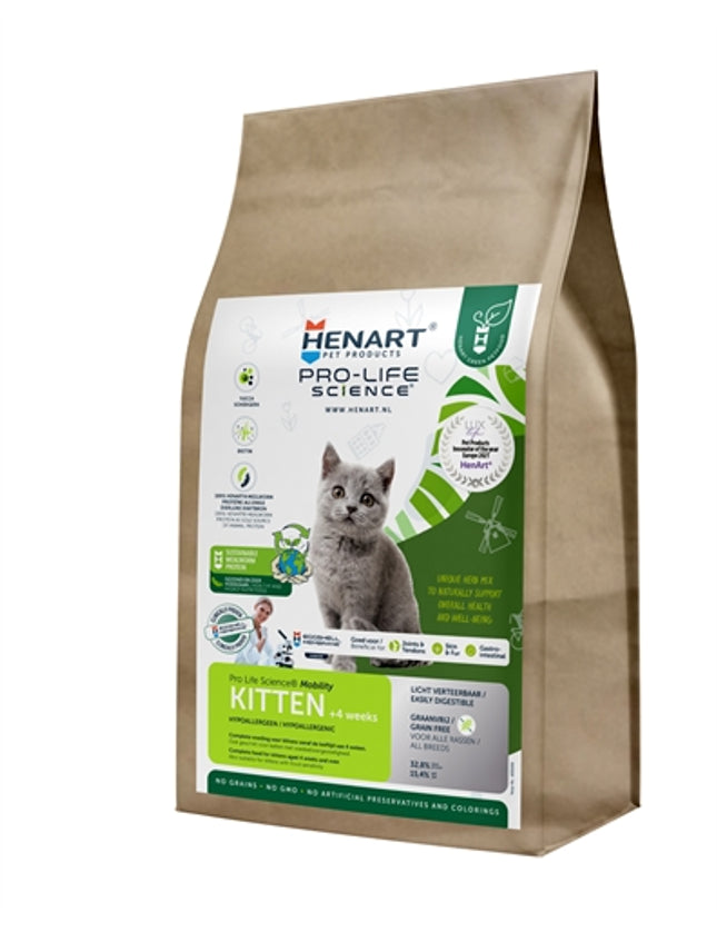 Henart Mealworm Insect Cat Kitten With Hem Eggshell Membrane