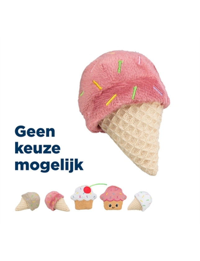 Trixie Ijsje Of Cupcake Pluche Met Catnip Assorti