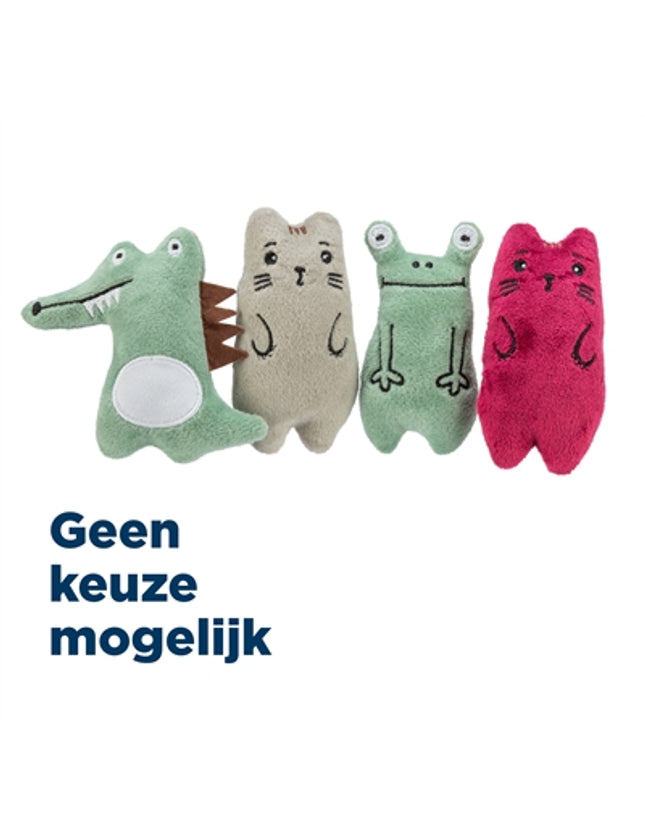 Trixie Dieren Pluche Met Catnip Assorti