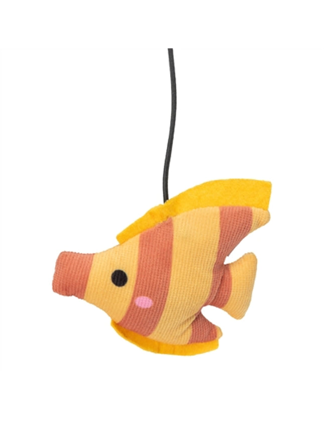 Trixie Kattenhengel Vis Kunststof / Pluche