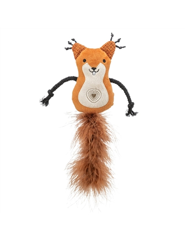 Trixie Eekhoorn Pluche Met Veerstaart Met Catnip