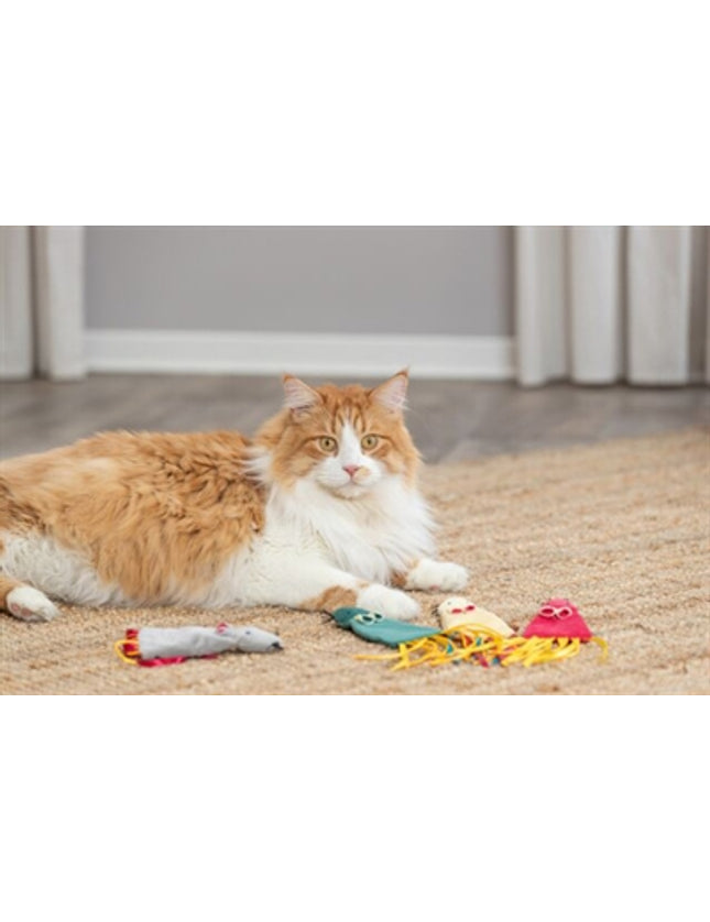 Trixie Muis Pluche Met Catnip Assorti