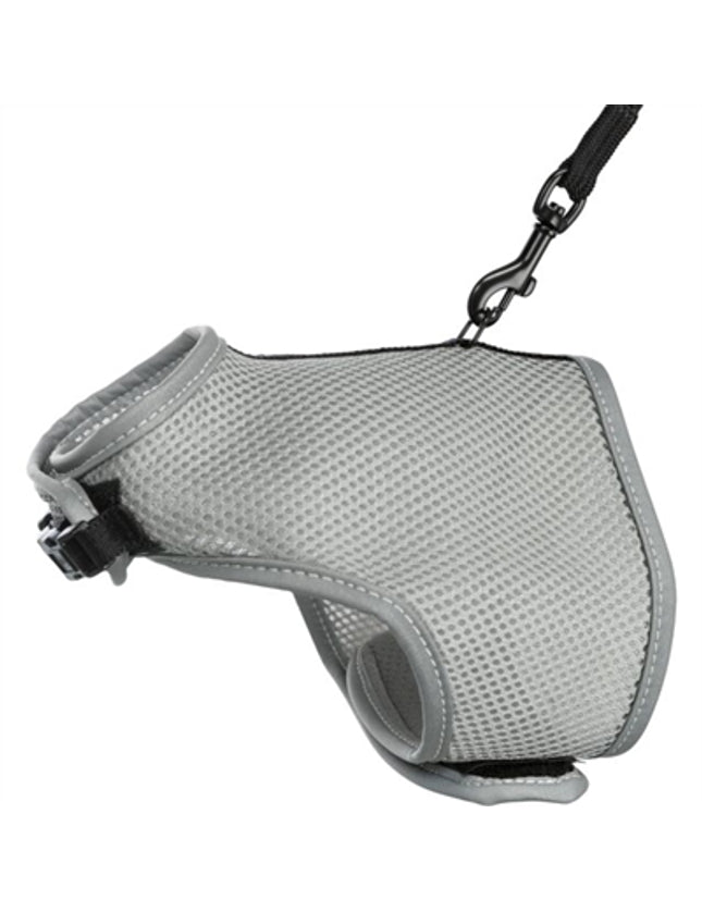 Trixie Softtuig Kat Met Riem Grijs