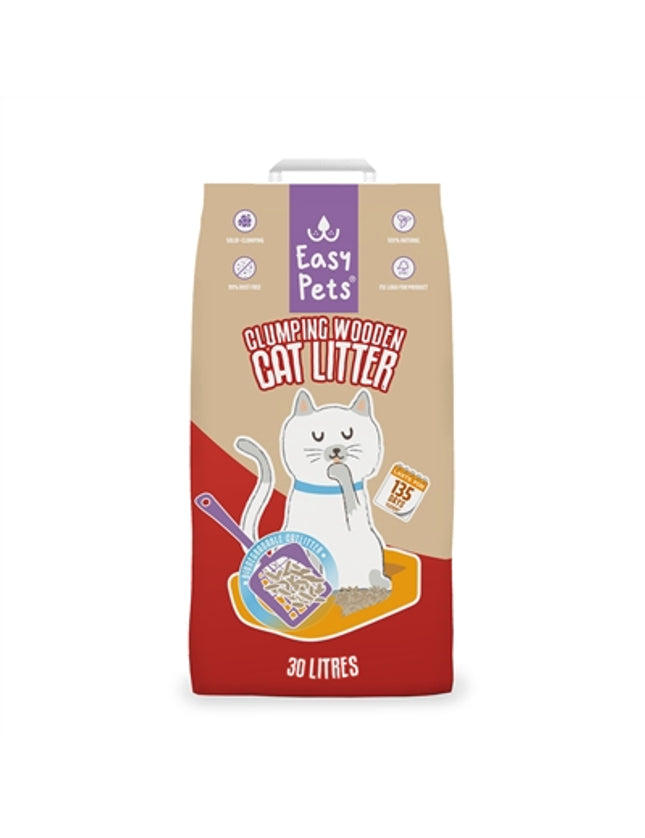 Easypets Kattenbakvulling Clumpiing Wood