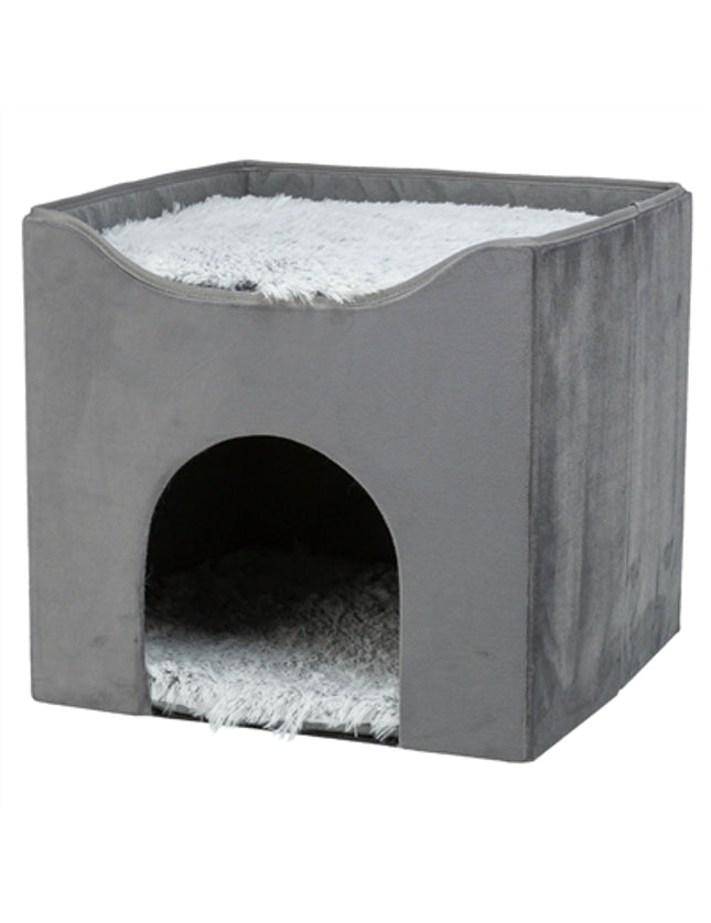 Trixie Kattenhuis Harvey Grijs-Wit / Zwart