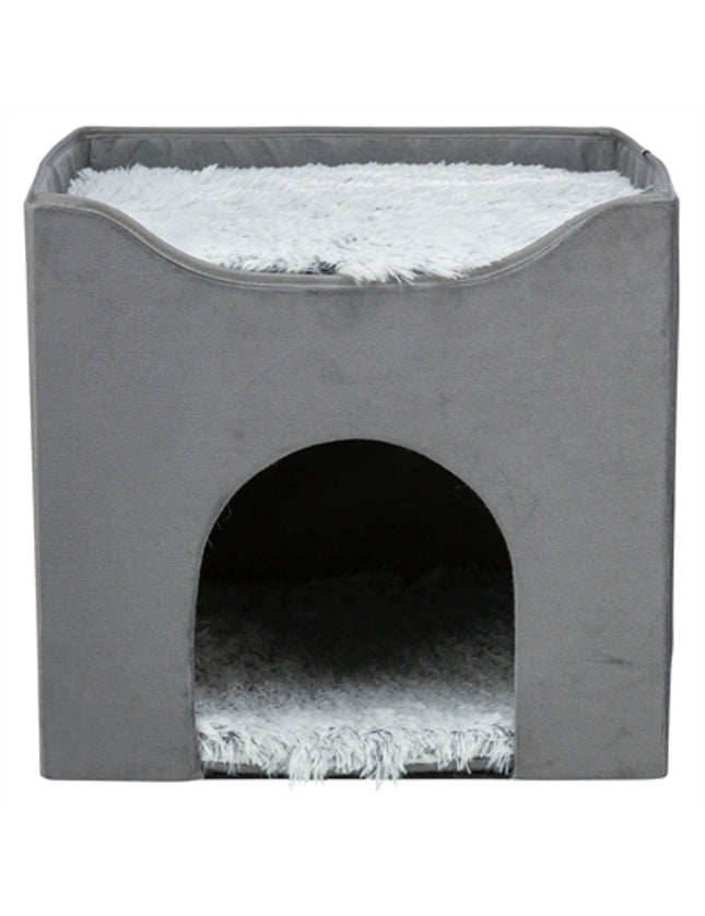 Trixie Kattenhuis Harvey Grijs-Wit / Zwart