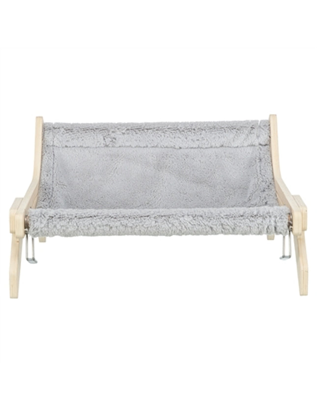 Trixie Hangmat Hout Onbehandeld Grijs