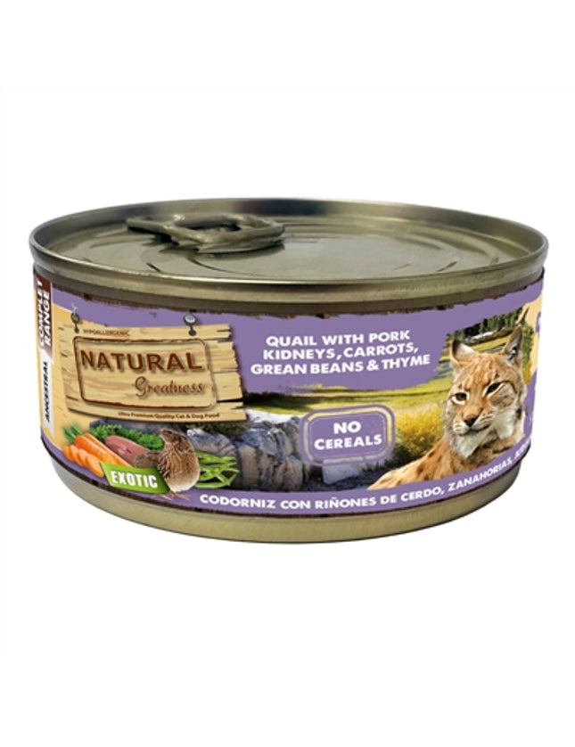 Natural Greatness Quail / Pork Kidney / Carrot / Green Beans / Thyme