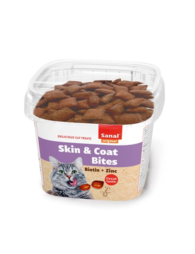 Sanal Cat Skin & Coat Bites Cup