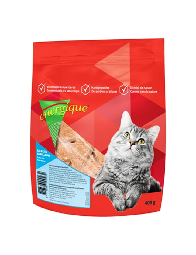 Energique Kat Kalkoen / Kabeljauw