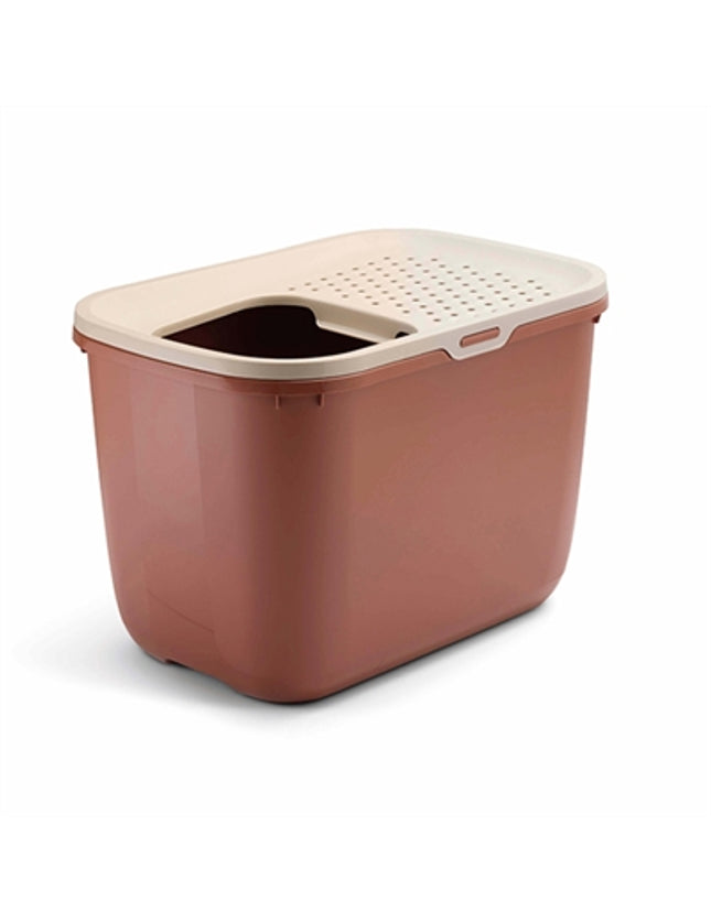 Savic Kattenbak Hop In Champagne Roze / Terracotta