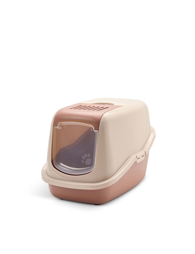 Savic Kattenbak Nestor Champagne Roze / Terracotta