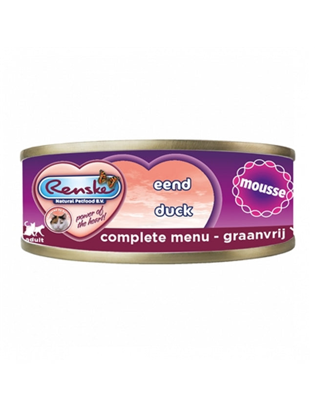 Renske Kat Vers Bereid Mousse Eend Graanvrij