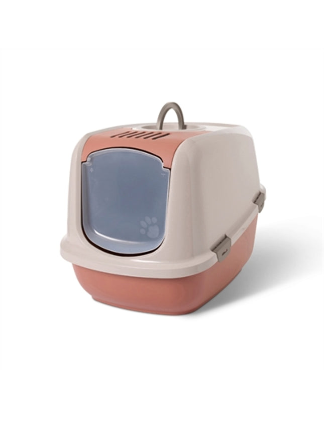Savic Kattenbak Nestor Jumbo Champagne Roze / Terracotta