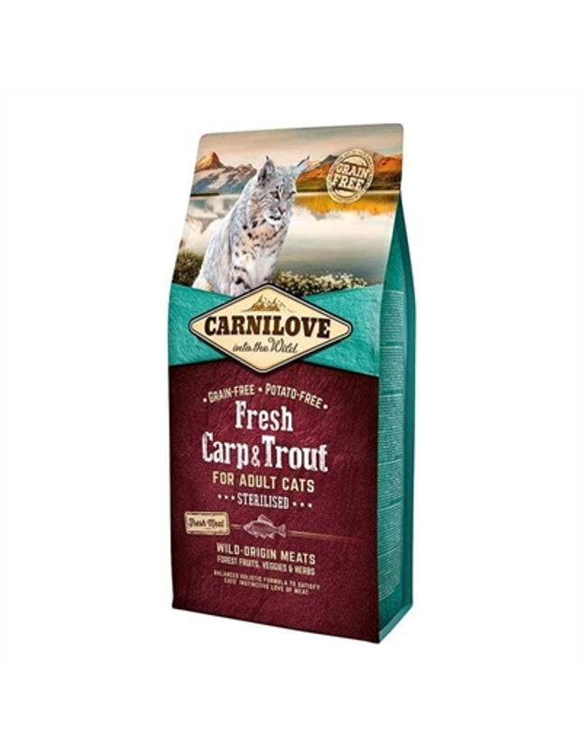 Carnilove Cat Fresh Carp / Trout Sterilised