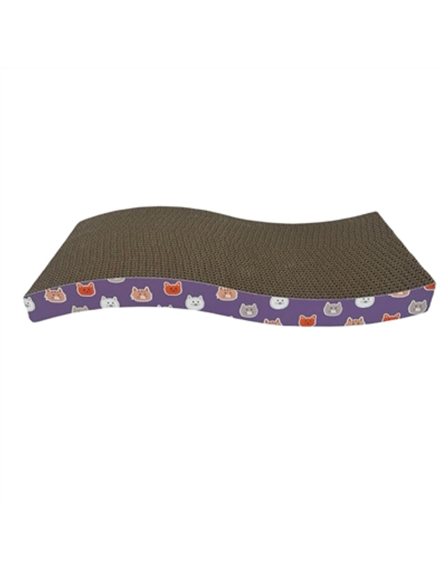 Easypets Cat Scratcher Wave Paars