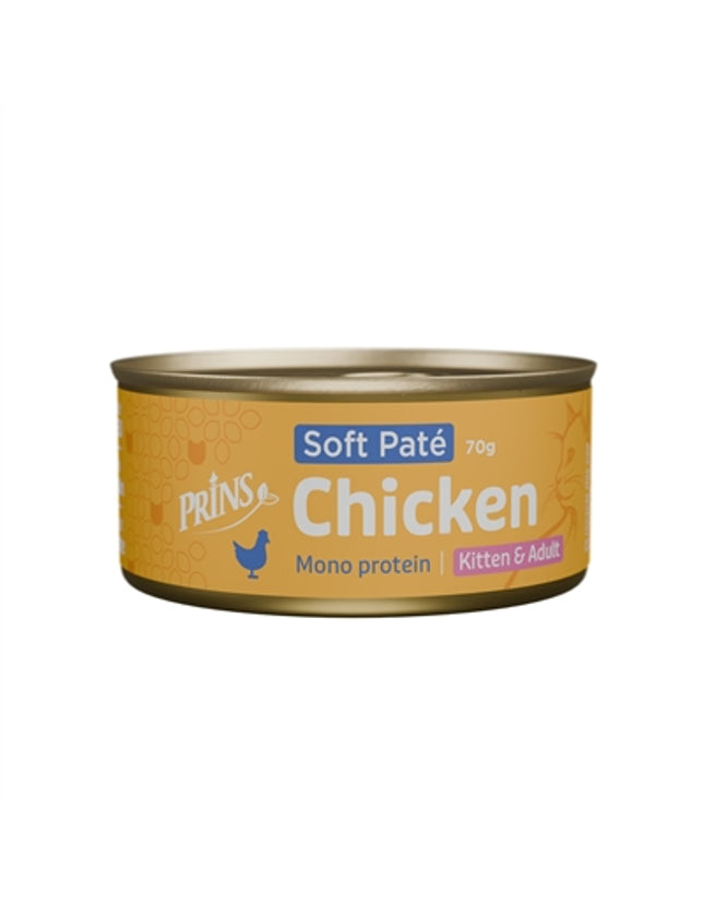 Prins Soft Pate Kitten / Adult Chicken