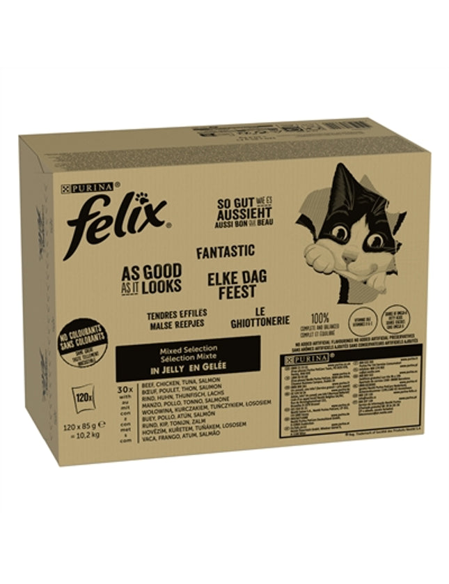 Felix Mixed Selection In Gelei Rund / Kip / Tonijn / Zalm