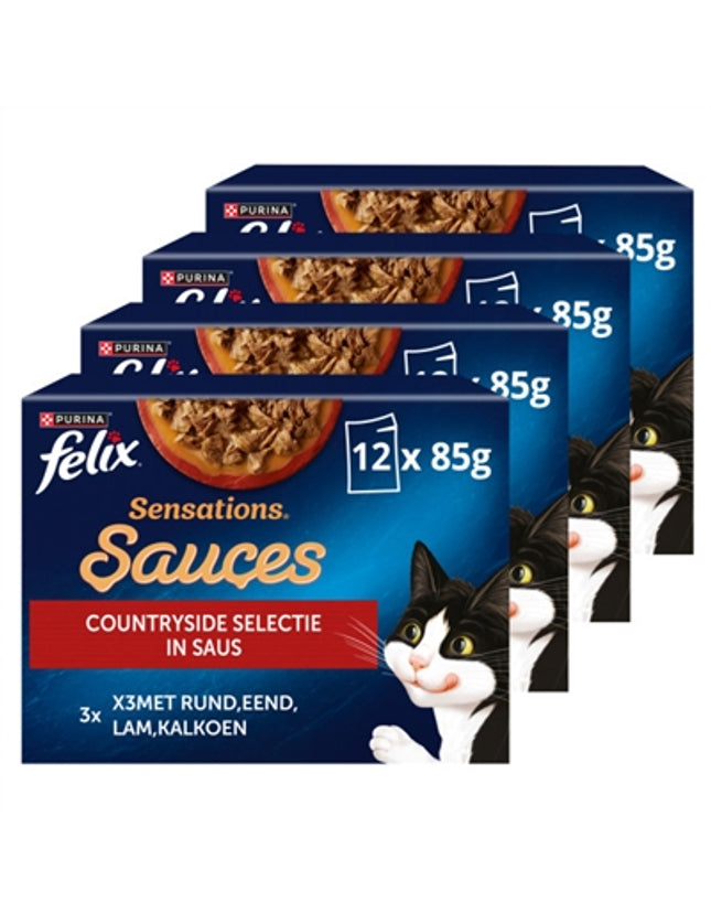Felix Sensations Countryside Selectie In Saus