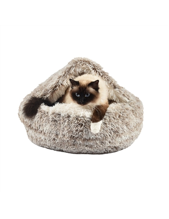 Croci Kattenmand Iglo Gemeleerd Beige / Wit