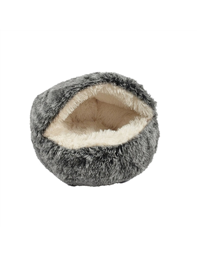 Croci Kattenmand Iglo Gemeleerd Zwart / Wit