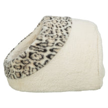 Trixie Kattenmand Iglo Leo  Soft Pluche Creme / Panterprint