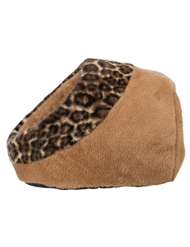 Trixie Kattenmand Iglo Leo  Soft Pluche Bruin / Panterprint