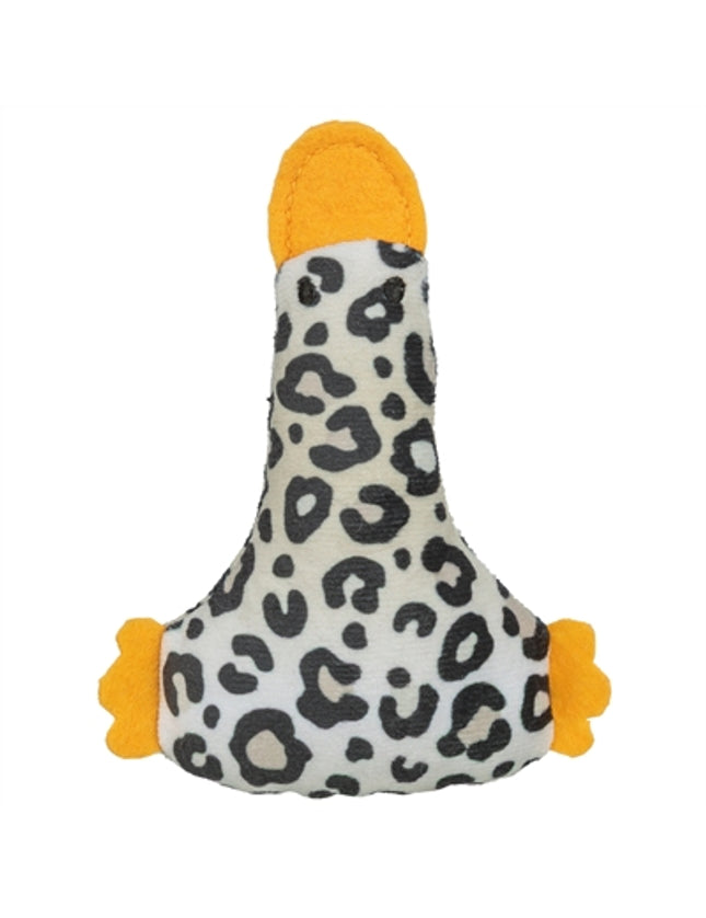 Trixie Eend Pluche Panterprint Met Kattenkruid / Catnip Assorti
