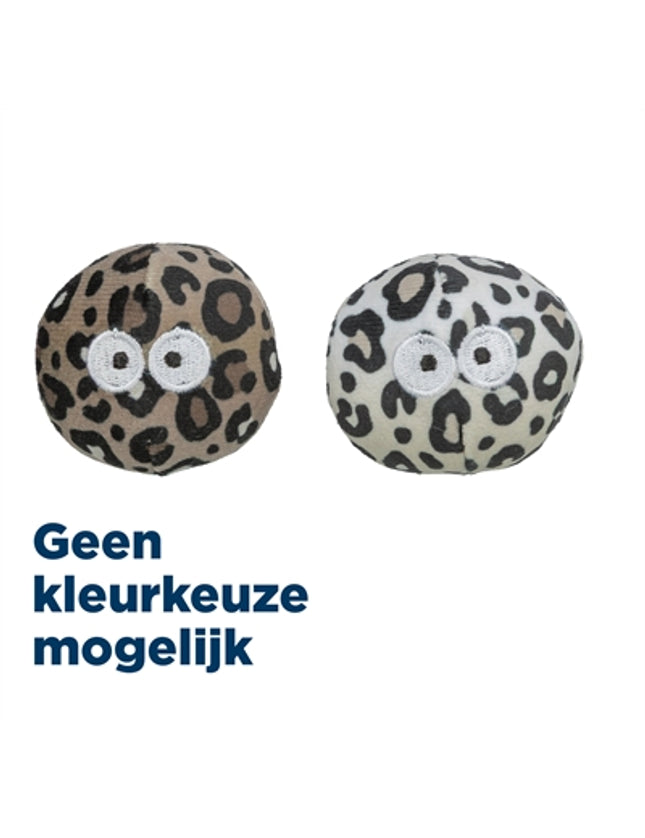 Trixie Bal Met Ogen Panterprint Met Kattenkruid / Catnip Assorti