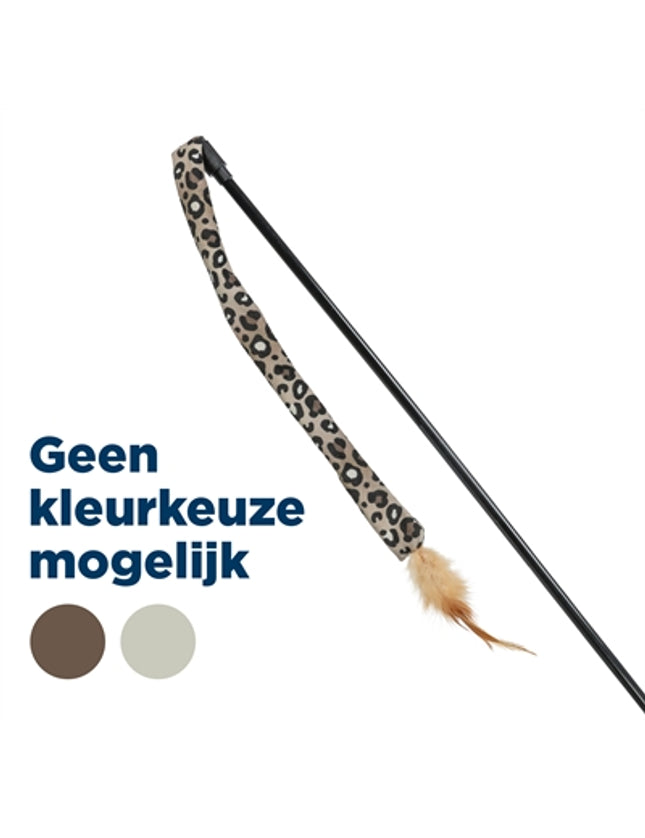 Trixie Kattenhengel Staart Panterprint Pluche Met Kattenkruid / Catnip