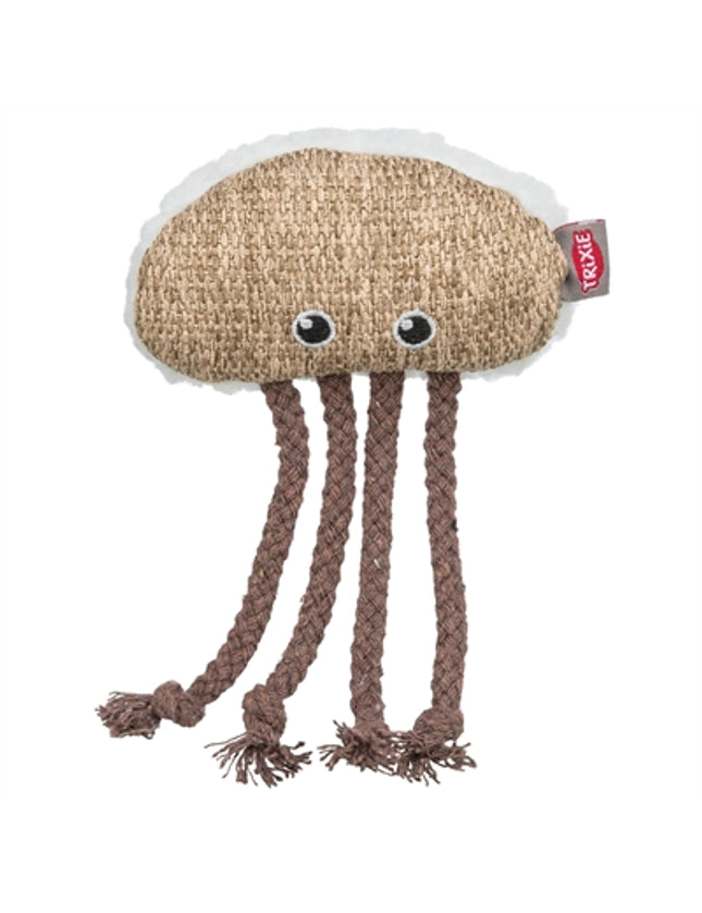 Trixie Kwal Stof / Pluche Met Kattenkruid / Catnip Beige / Wit