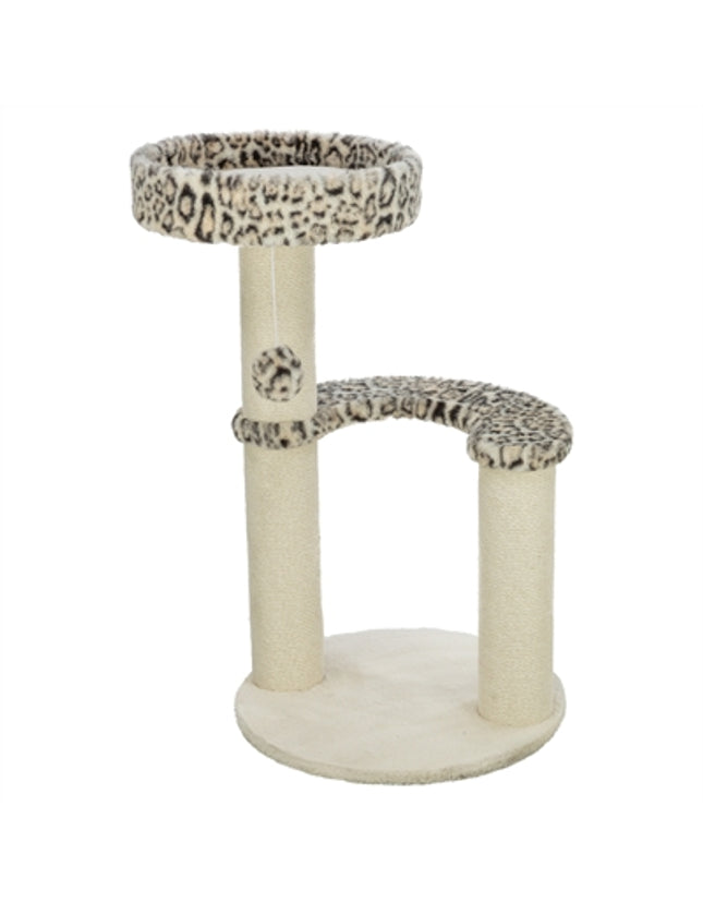 Trixie Krabpaal Leo Panterprint Rond Creme