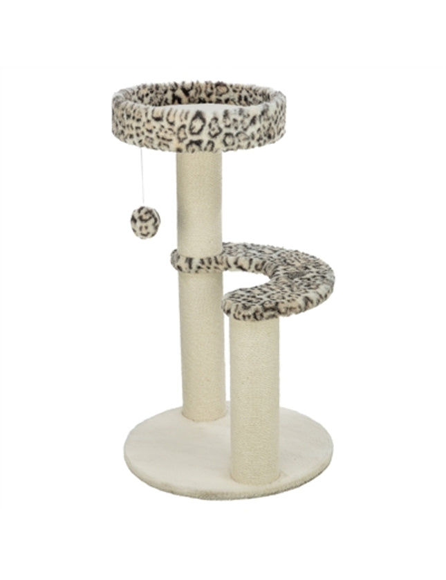 Trixie Krabpaal Leo Panterprint Rond Creme