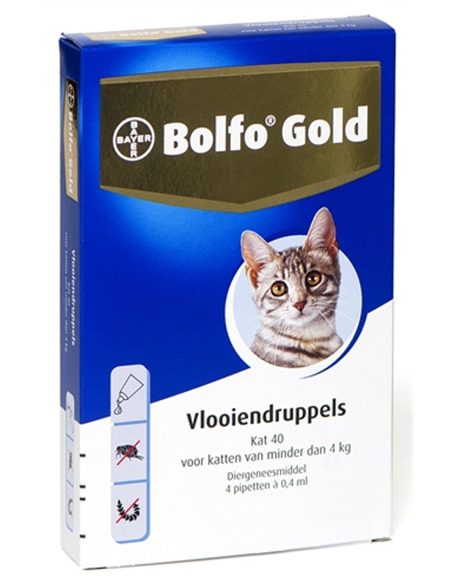Bolfo Gold Kat Vlooiendruppels