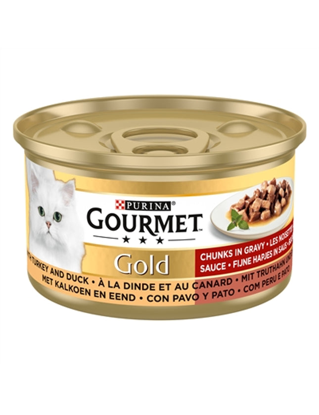 Gourmet Gold Fijne Hapjes Kalkoen / Eend