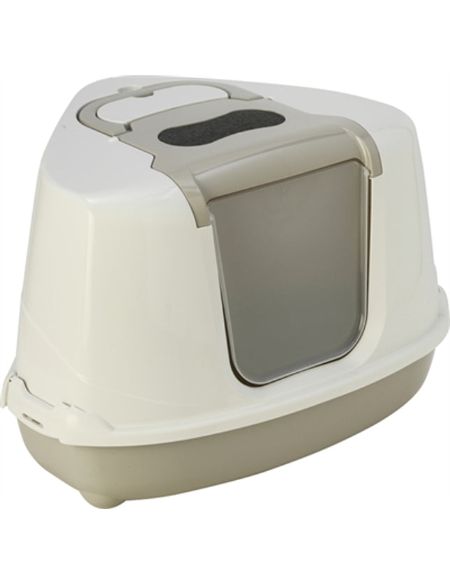 Moderna Hoek Kattenbak Flip Beige