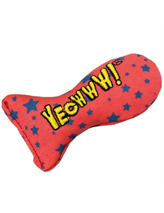 Yeowww Stinkies Catnip Sardientje Met Sterren 7,5 Cm
